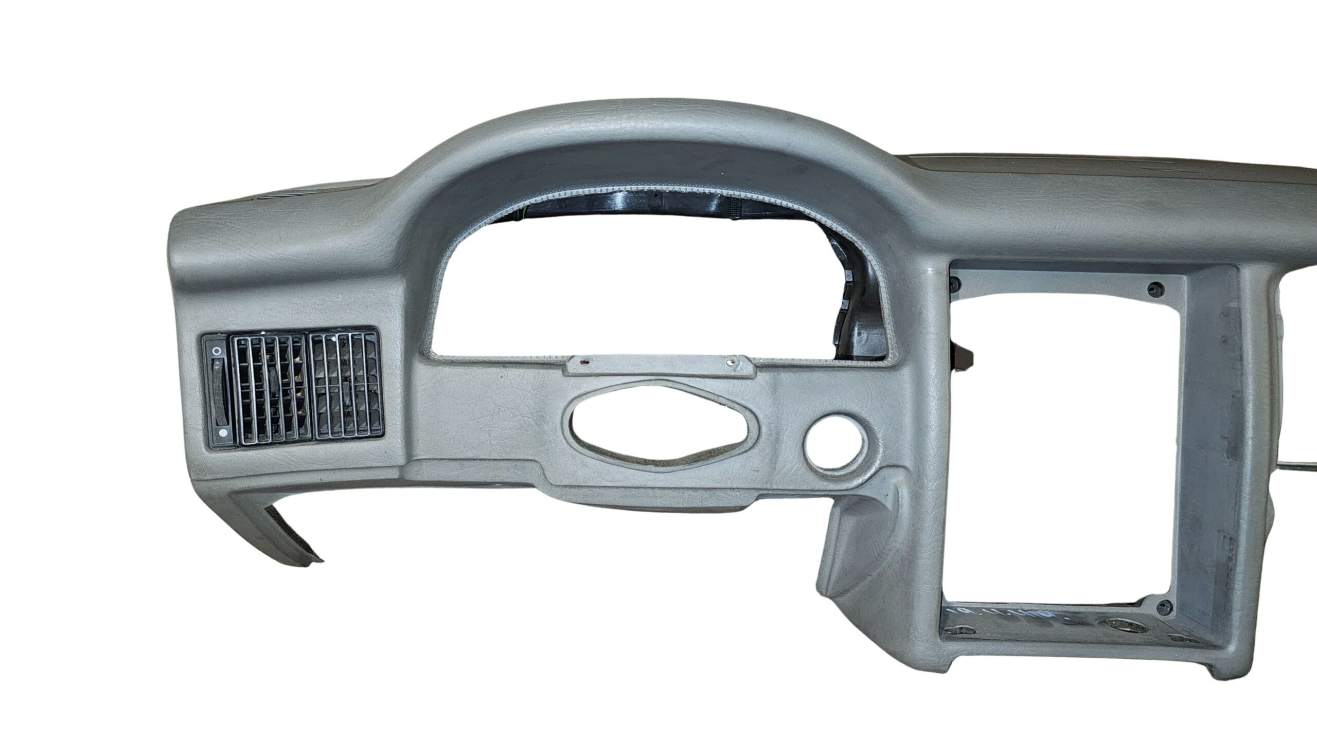 8A1857039K 3VY Audi 80 Cabrio Coupe Typ89 Armaturenbrett Schalttafel für Fahrerairbag und Beifahrerairbag Grau Platin – Bild 3
