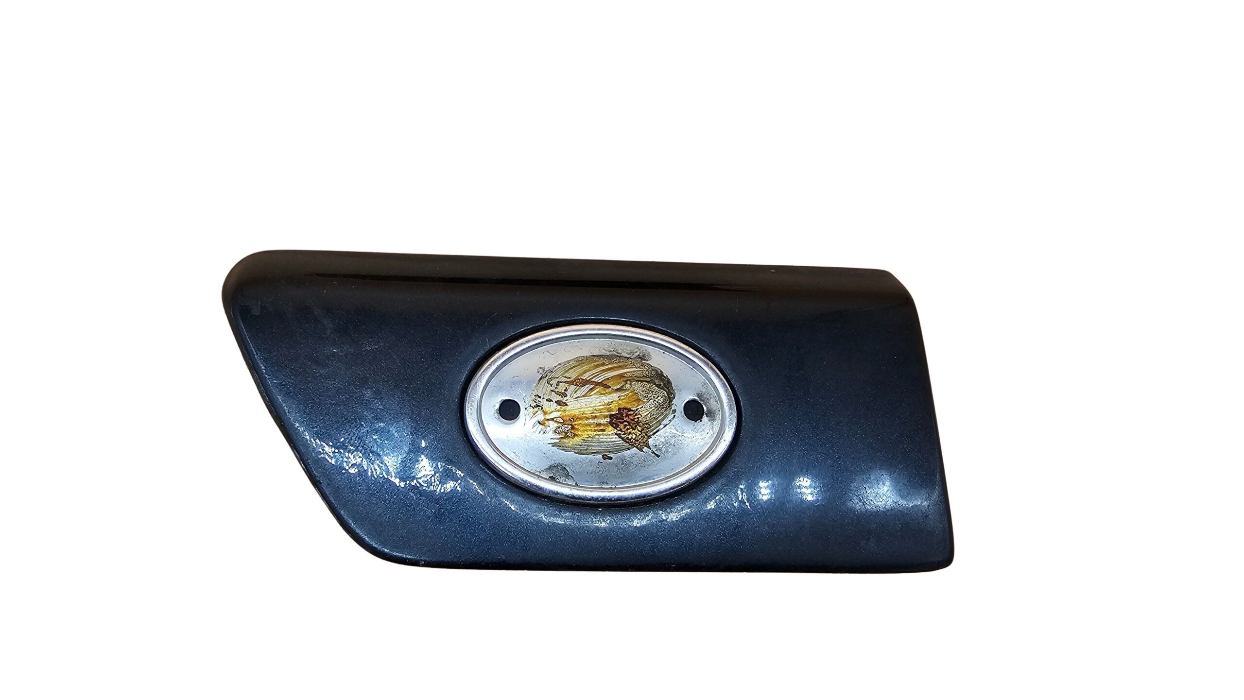 895853507 Audi 80 Cabrio Coupe Typ89 Zierleiste mit Emblem Kotflügel vorne links B-Ware – Bild 2