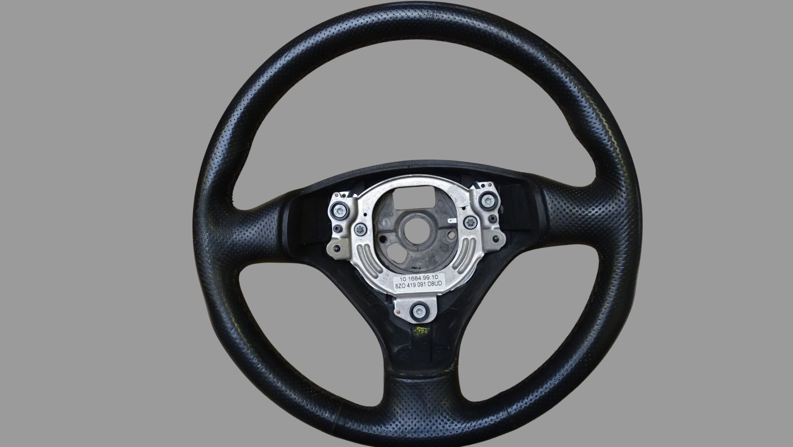 8Z0419091D 8UD Audi A4 B5 A6 4B A2 A8 D2 Sportlenkrad Lenkrad Leder 3-Speichen schwarz