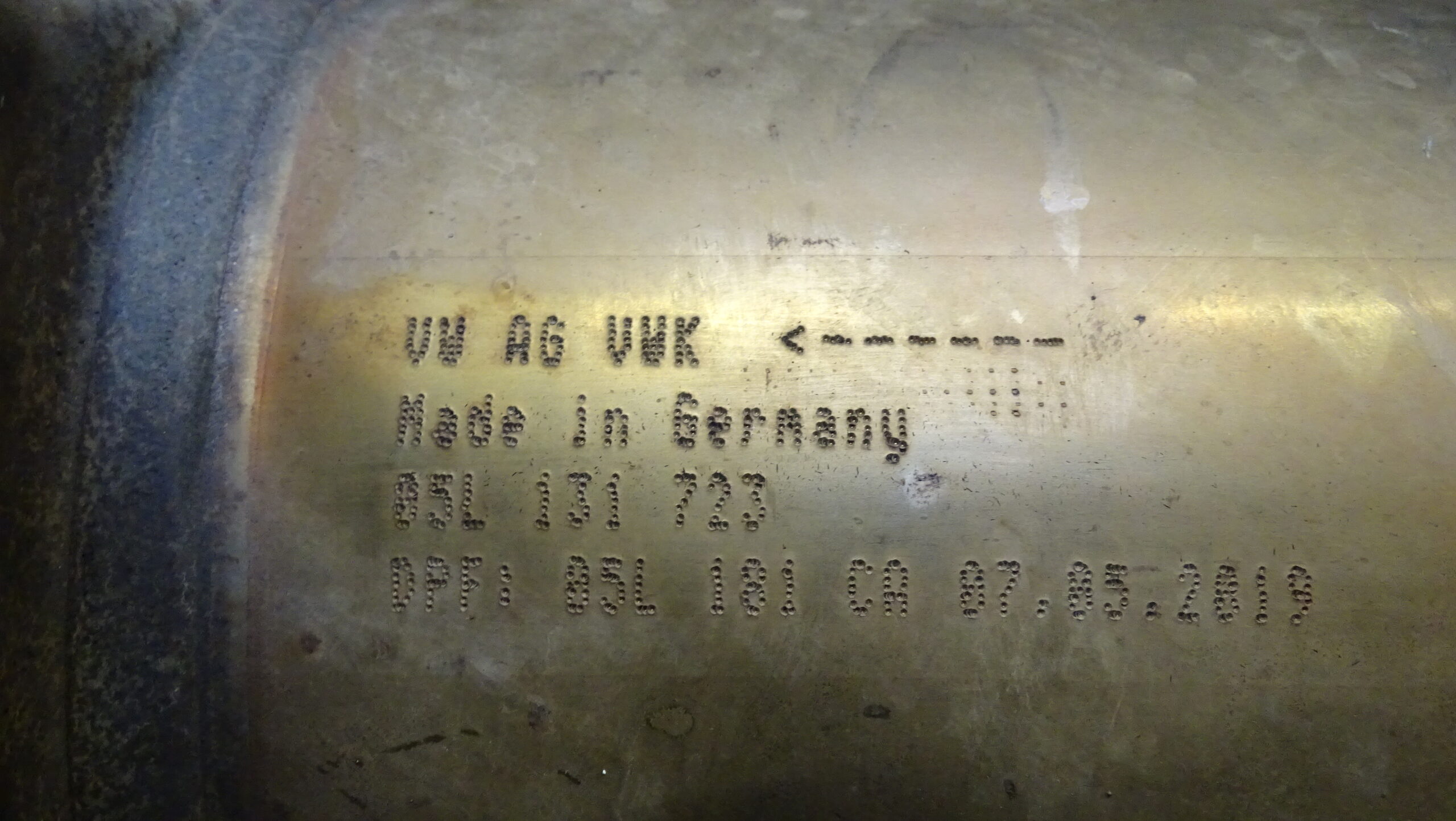 05L131705P VW Passat B8 2,0L Diesel 110KW 150PS Katalysator Partikelfilter – Bild 5