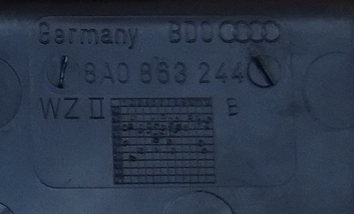 8A0863244B Audi 80 Cabrio Typ89 Mittelkonsole mit Ablagefach Zigarettenanzünder – Bild 13
