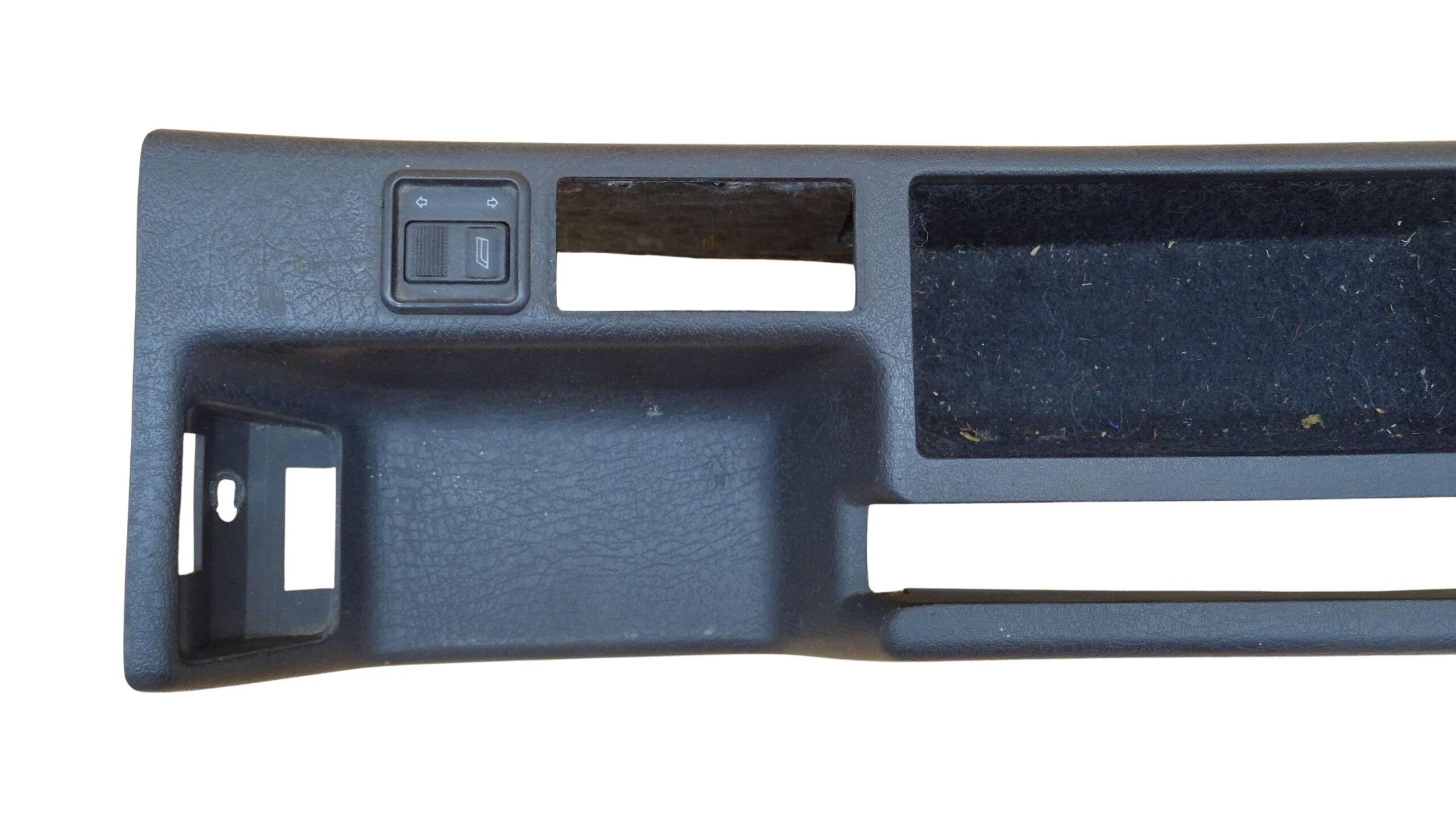 8A0863244B Audi 80 Cabrio Typ89 Mittelkonsole mit Ablagefach elektrische Fensterheber Aussparungen für Schalter E-Verdeck – Bild 2