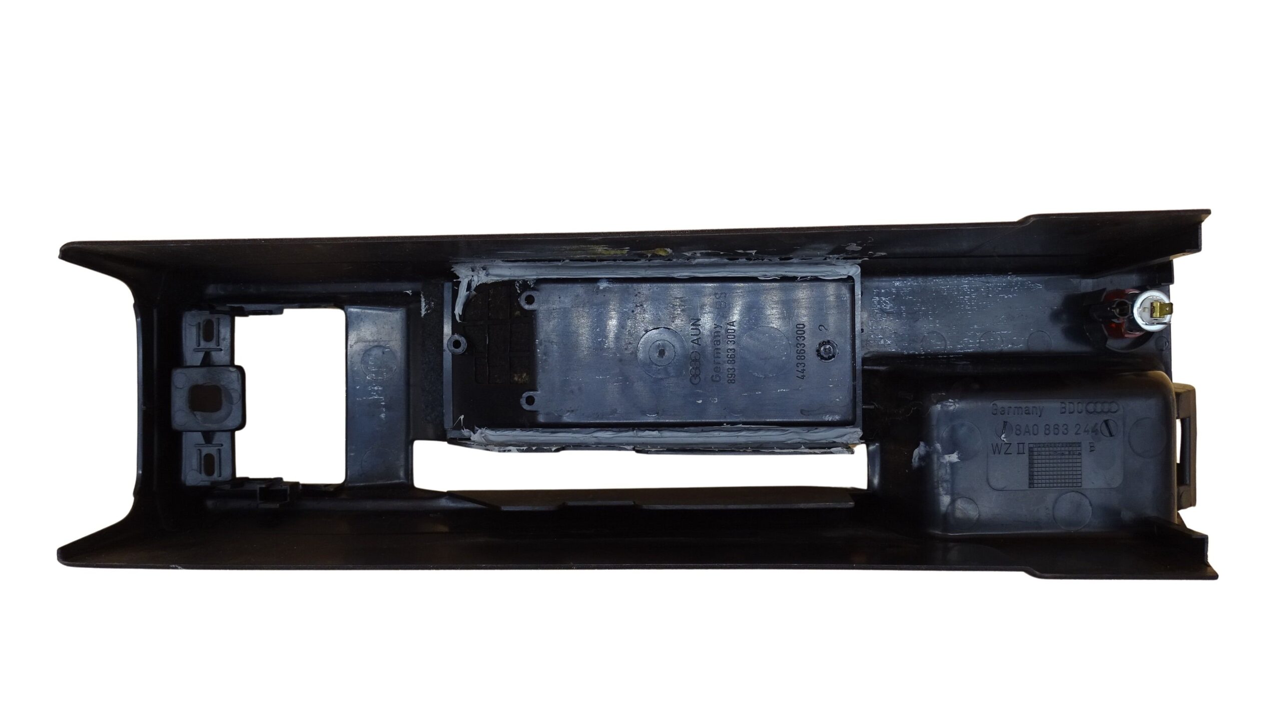 8A0863244B Audi 80 Cabrio Typ89 Mittelkonsole mit Ablagefach Zigarettenanzünder – Bild 11