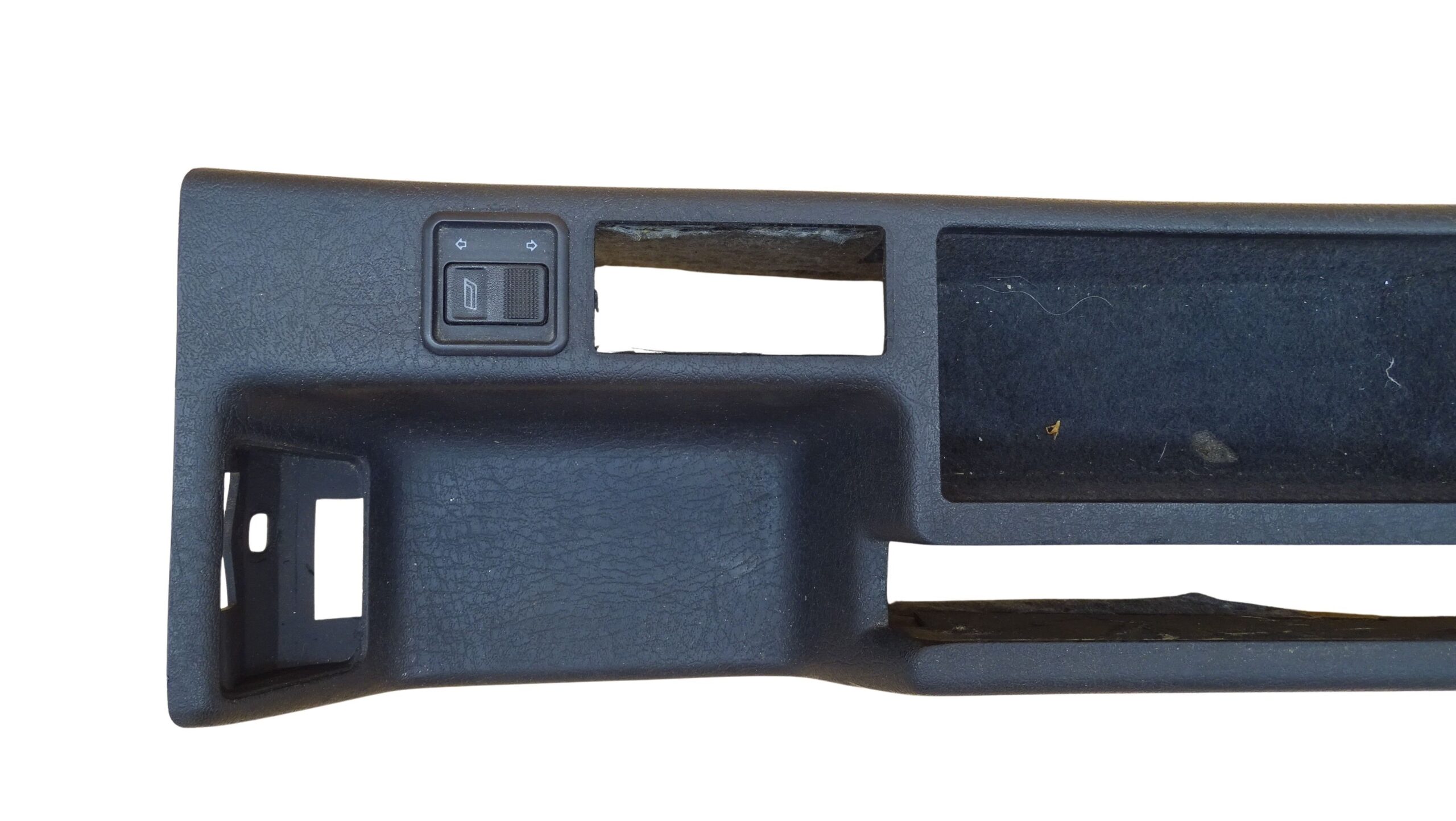 8A0863244B Audi 80 Cabrio Typ89 Mittelkonsole mit Ablagefach elektrische Fensterheber Aussparungen für Schalter E-Verdeck B-Ware – Bild 2