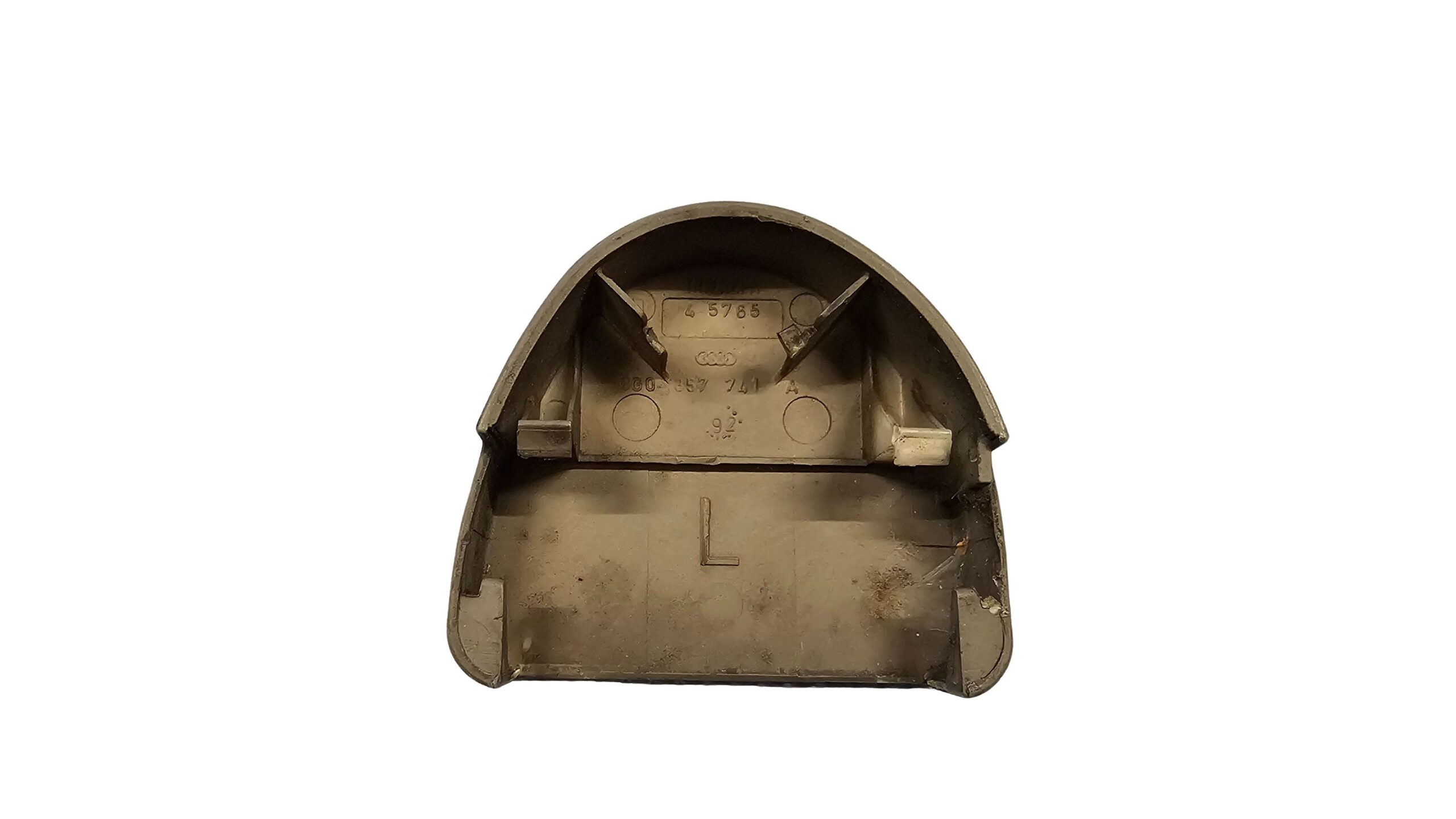 8G0857741A Audi 80 Cabrio Typ89 Abdeckung Anschnallgurt Links Platin Grau – Bild 4