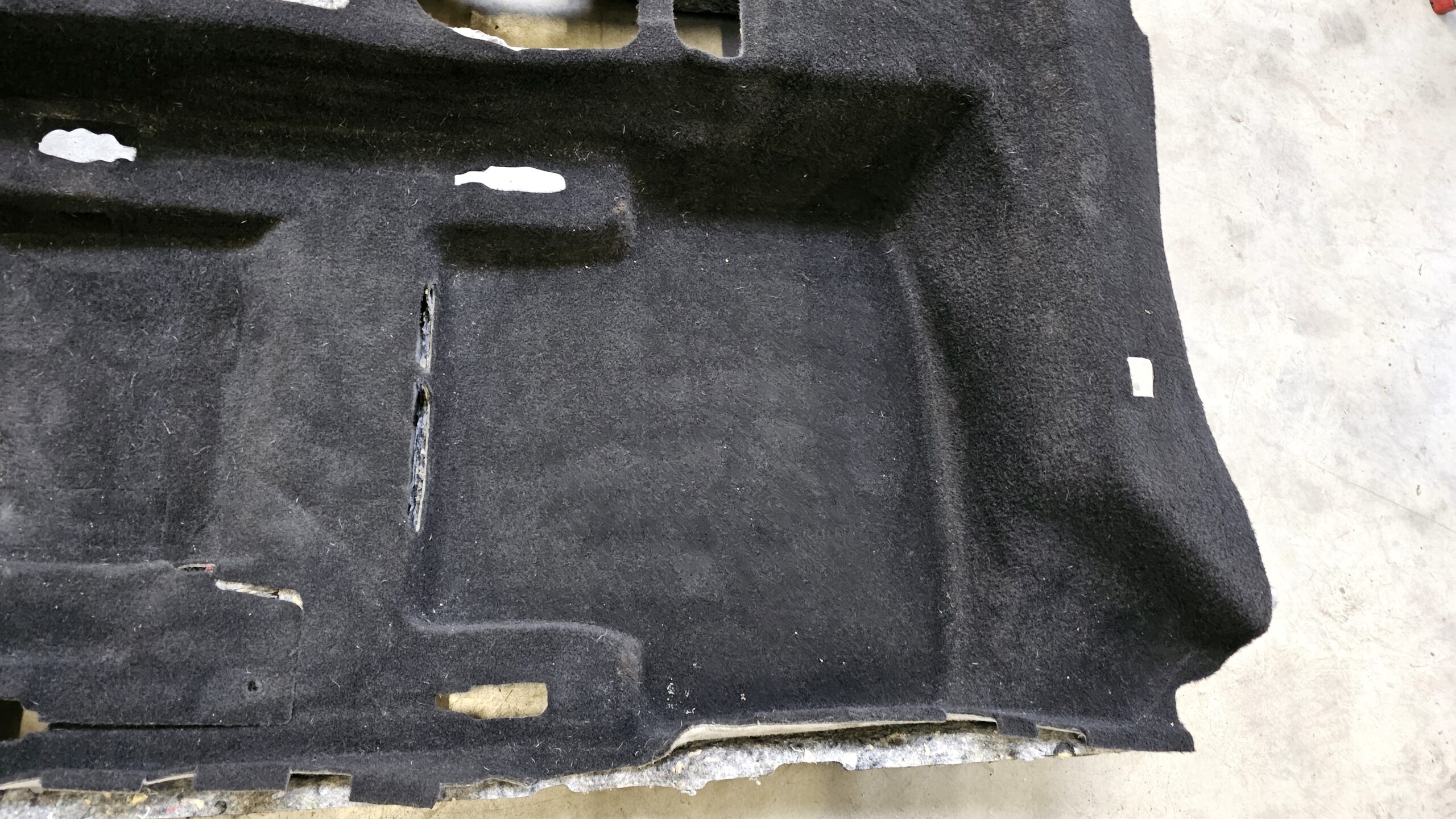 3G1863368N VW Passat B8 3G Innenraumteppich Bodenbelag Teppich Schwarz Titanschwarz – Bild 4