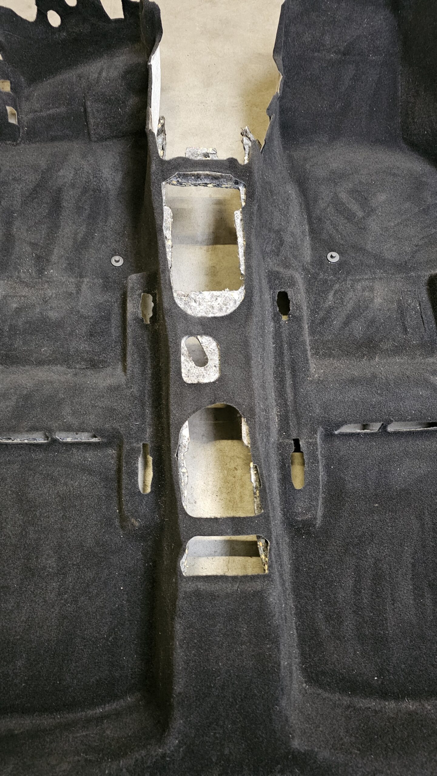 3G1863368N VW Passat B8 3G Innenraumteppich Bodenbelag Teppich Schwarz Titanschwarz – Bild 7