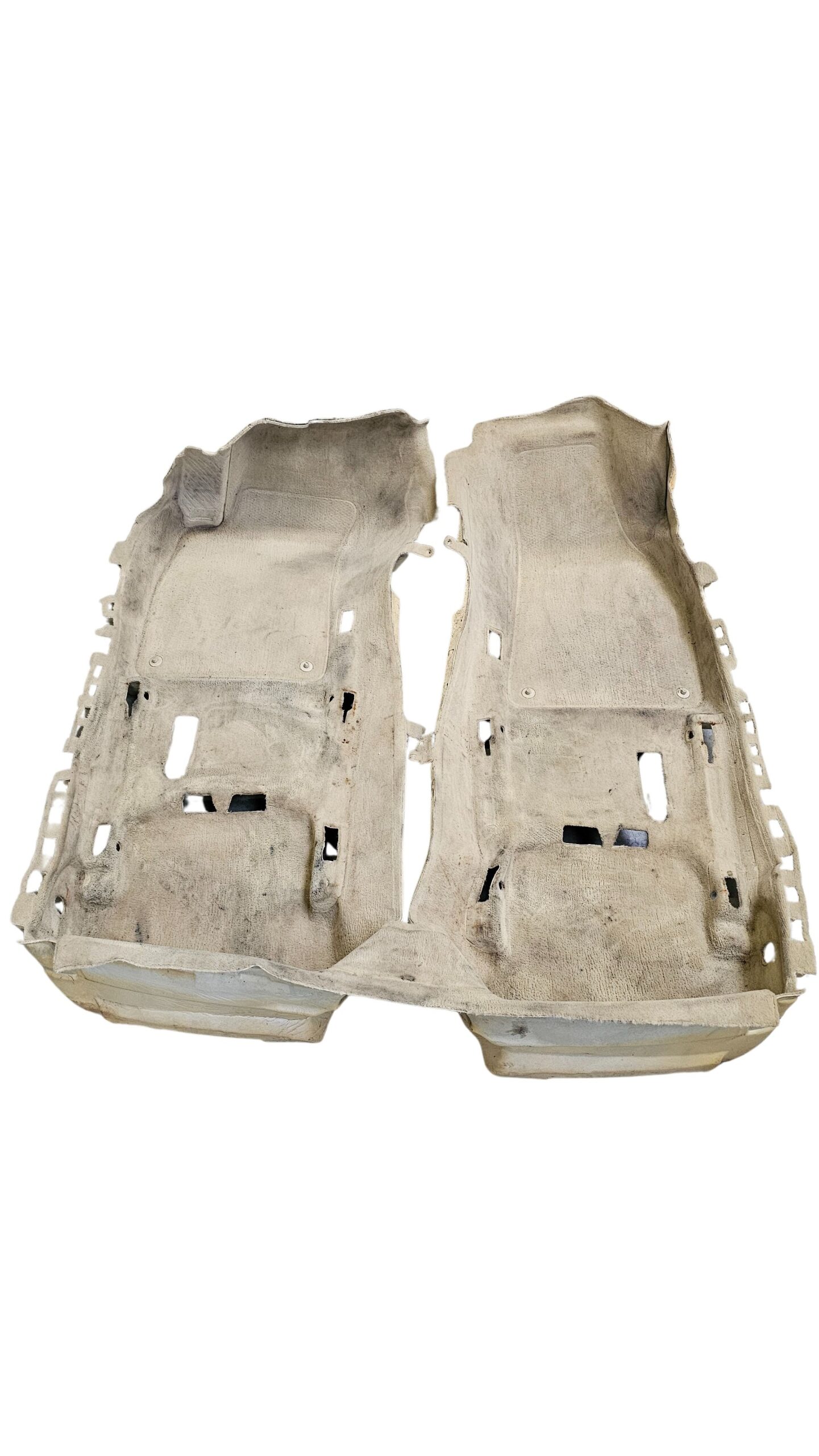 8H1863021 92J Audi A4 S4 Cabrio 8H B6 B7 Innenraumteppich Bodenbelag Teppich Beige Twist