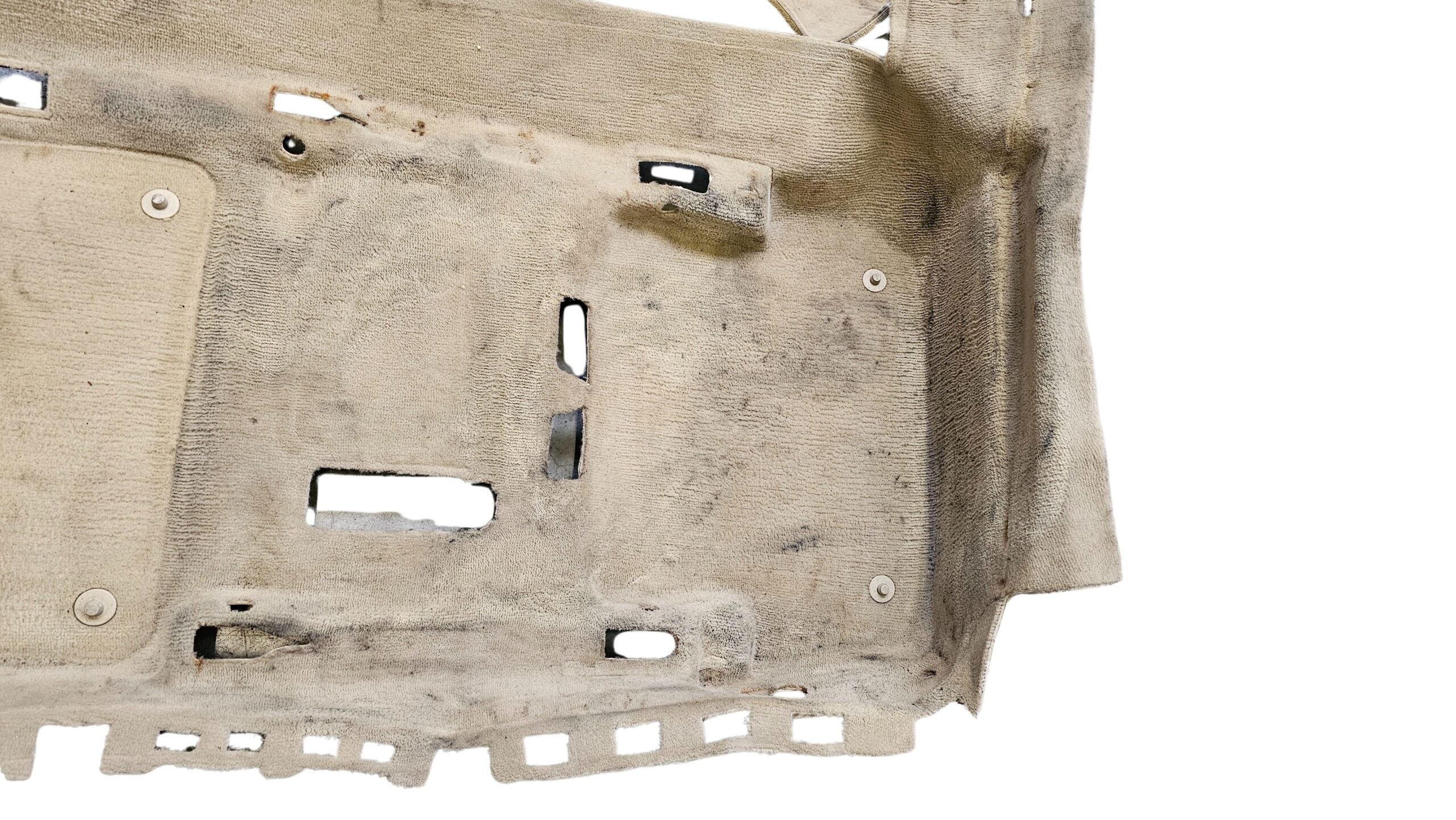 8H1863021 92J Audi A4 S4 Cabrio 8H B6 B7 Innenraumteppich Bodenbelag Teppich Beige Twist – Bild 4