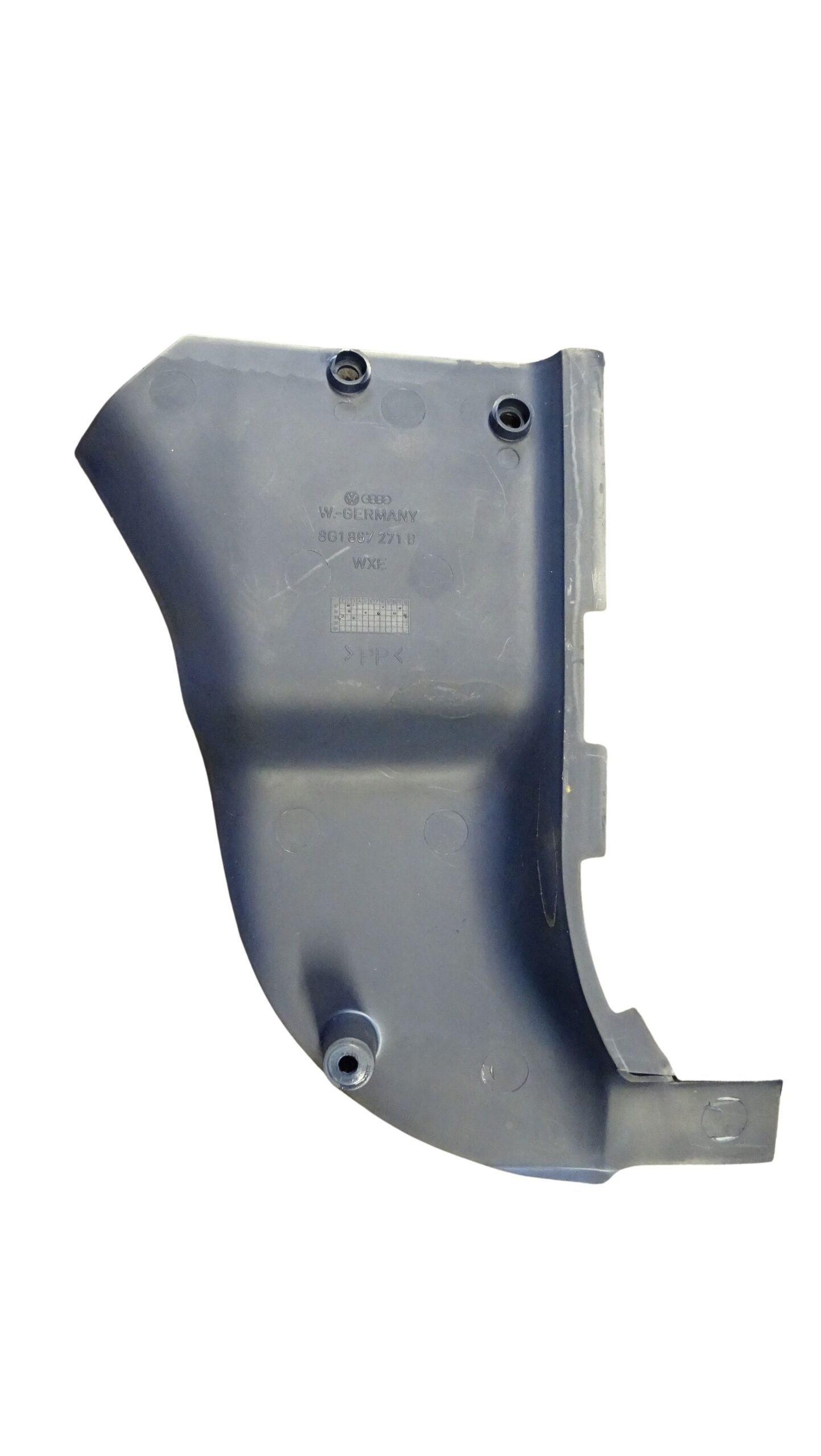 8G1867271B Audi 80 Cabrio Typ89 A-Säulenverkleidung Links Blau – Bild 2