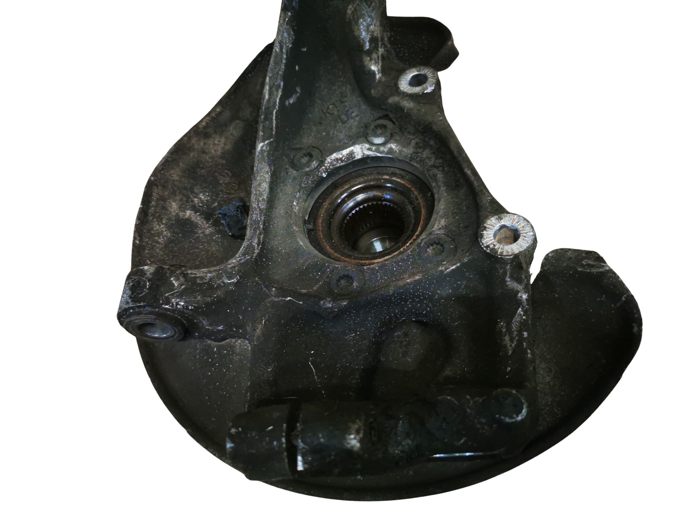 4G0407242D Audi A6 4G Achsschenkel Radlagergehäuse vorne rechts – Bild 2