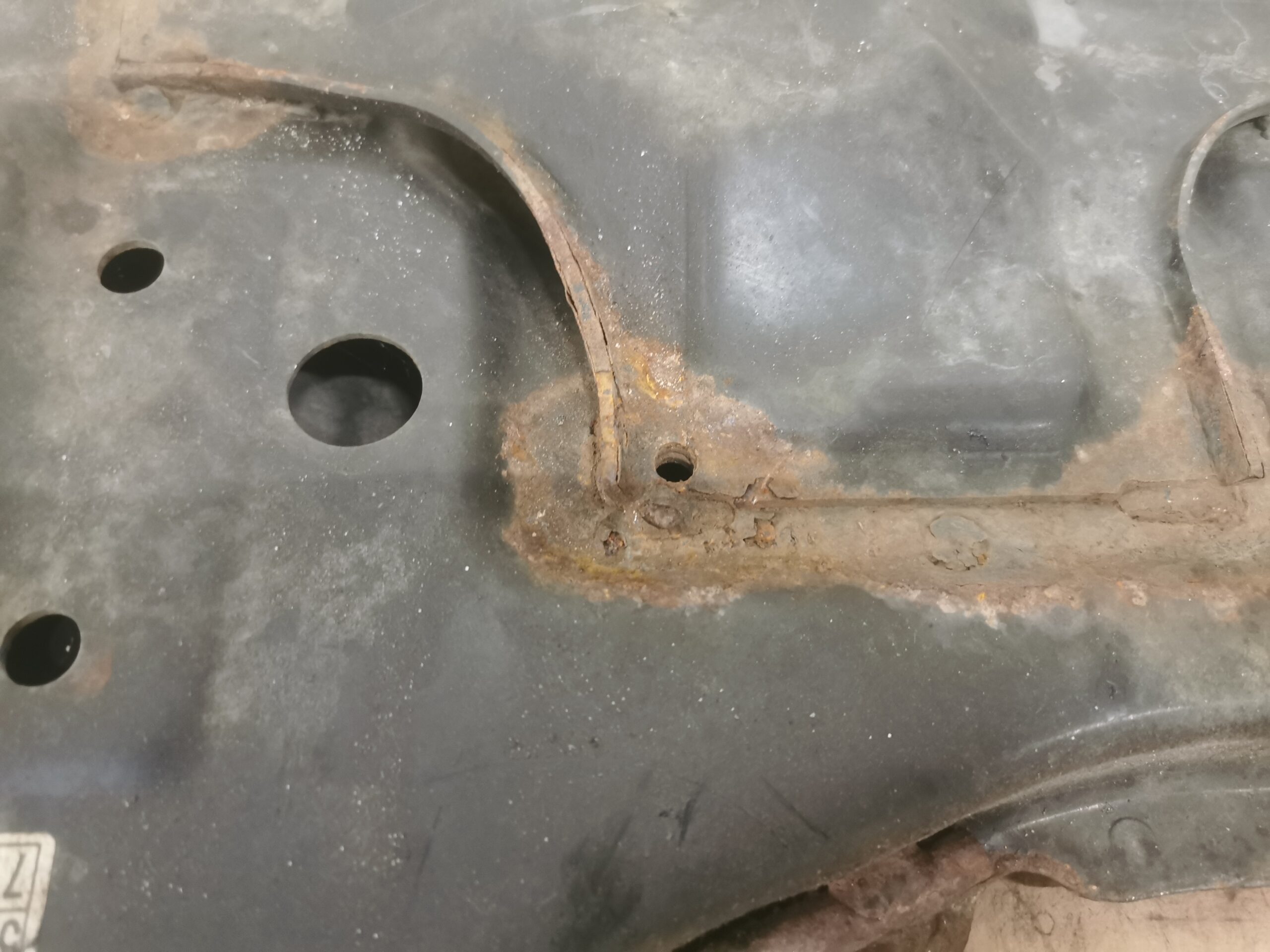 4M51-5019-AM Ford Focus MK2 1,6L 85KW 101PS Vorderachsträger Vorderachse Träger Motorträger Achsträger Hilfsrahmen vorne – Bild 3