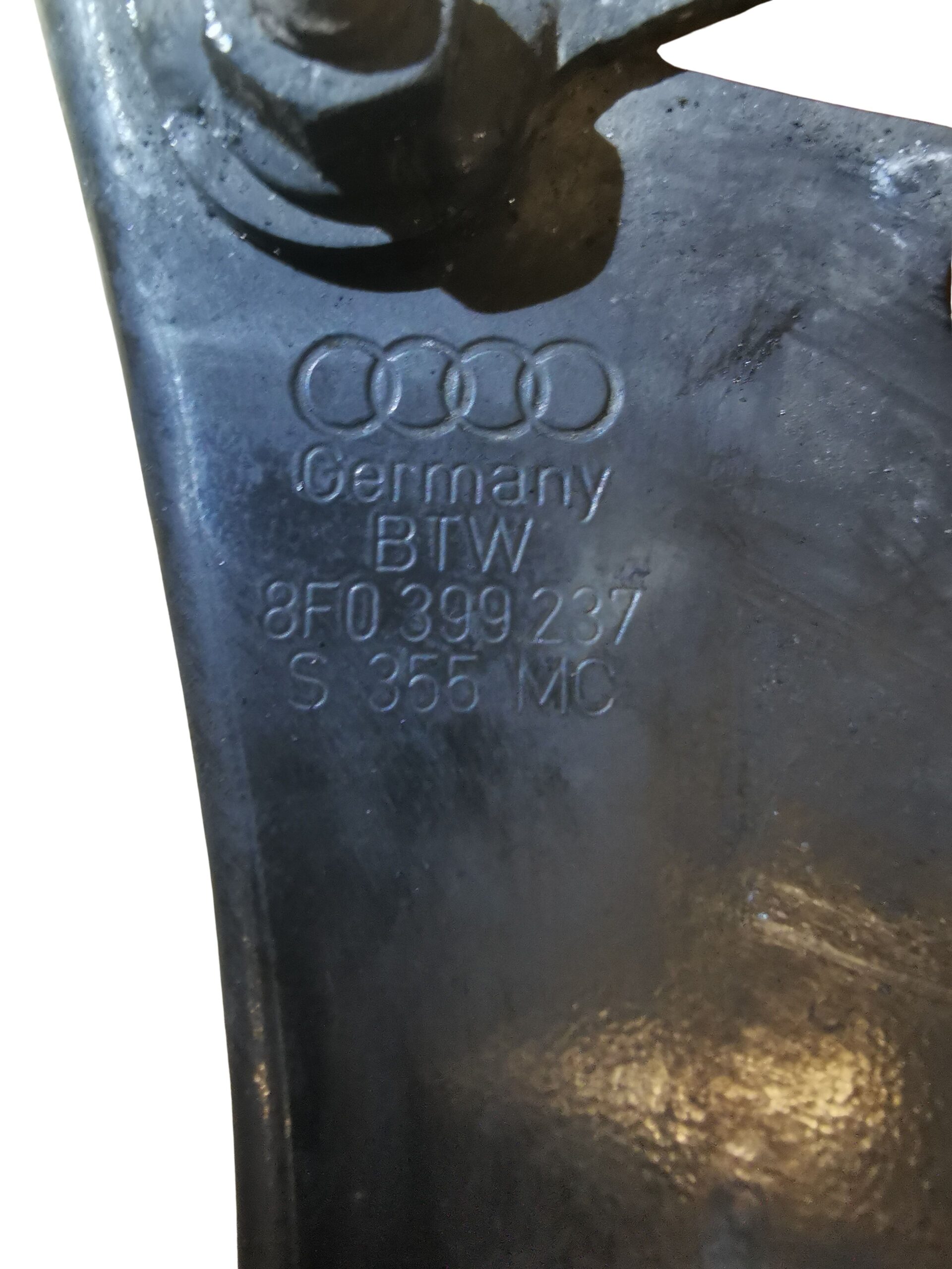 8F0399237 8F0399345E Audi A5 8F RS5 Cabrio Schliessteil Vorderachsträger Verstrebung Strebenkreuz – Bild 3