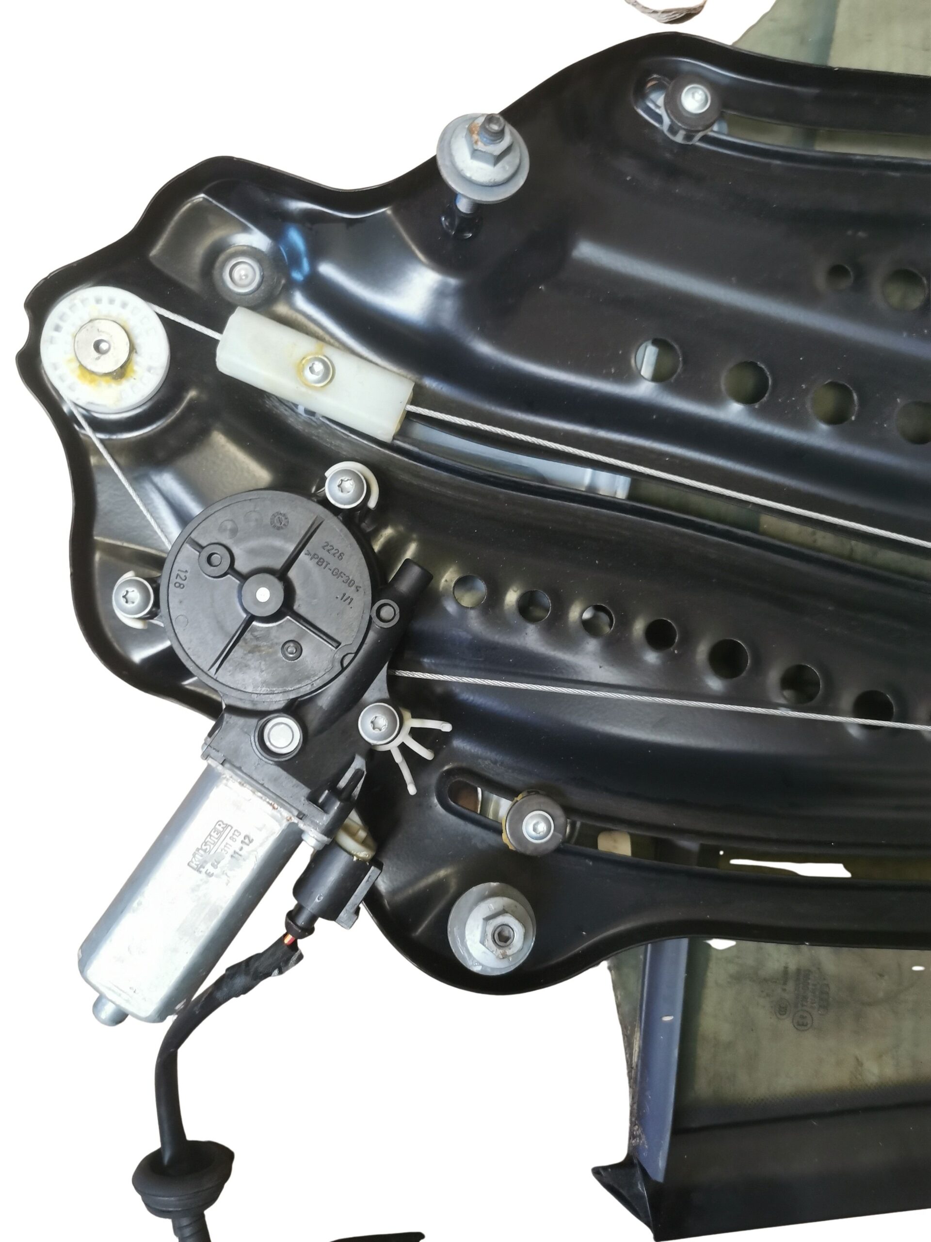 8F0839397D Audi A5 Cabrio Fensterheber mit Motor und Scheibe hinten links – Bild 3