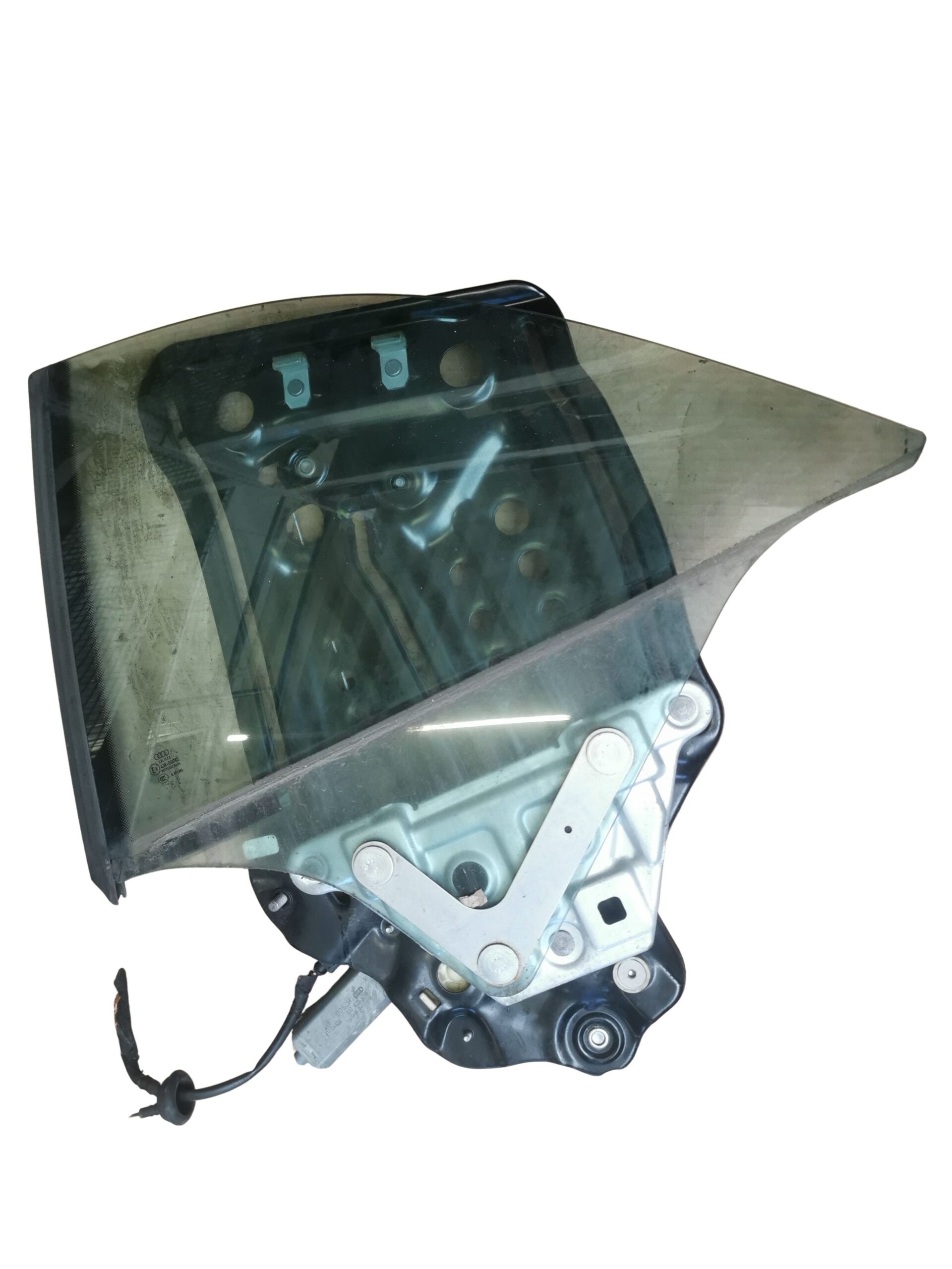8F0839397D Audi A5 Cabrio Fensterheber mit Motor und Scheibe hinten links – Bild 4