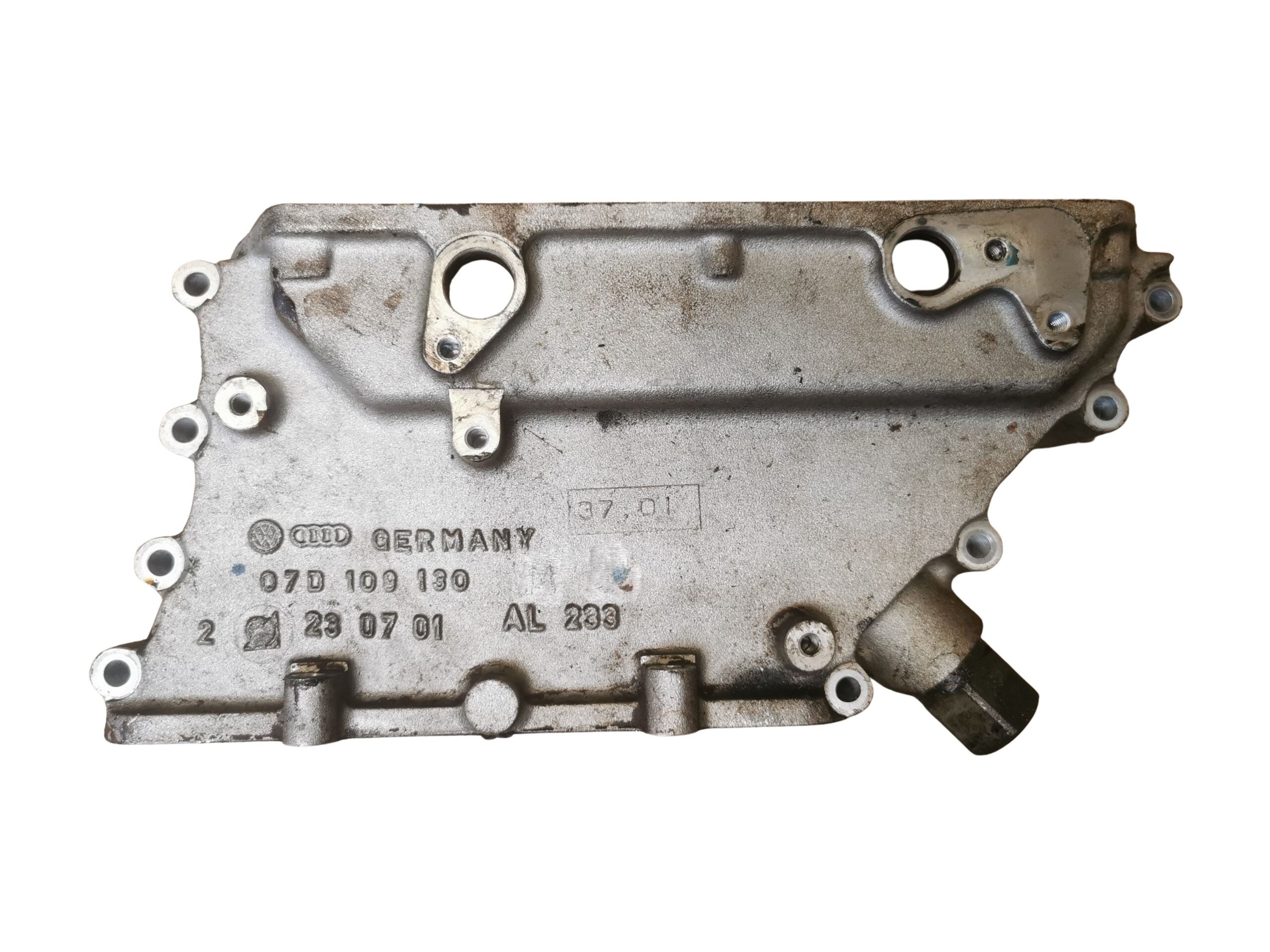 07D109130 VW Passat 3BG 4,0 W8 BDN Stirndeckel rechts Abdeckung Motorteil
