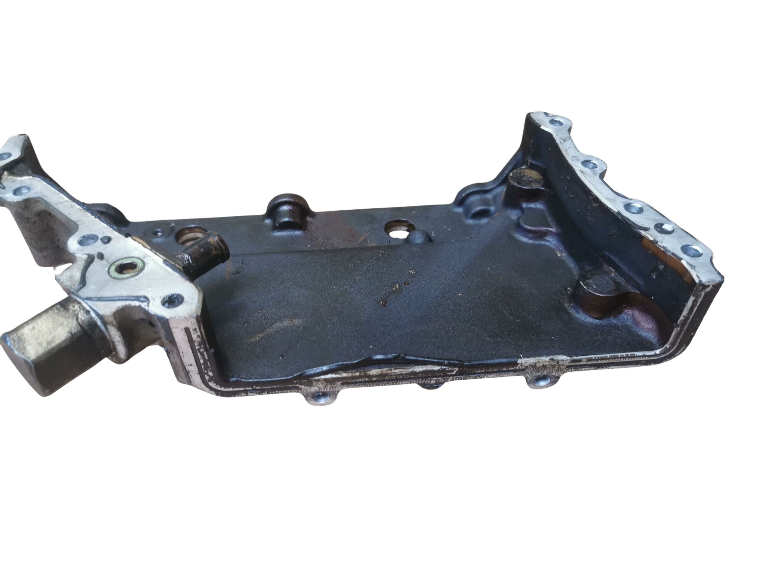 07D109130 VW Passat 3BG 4,0 W8 BDN Stirndeckel rechts Abdeckung Motorteil – Bild 4