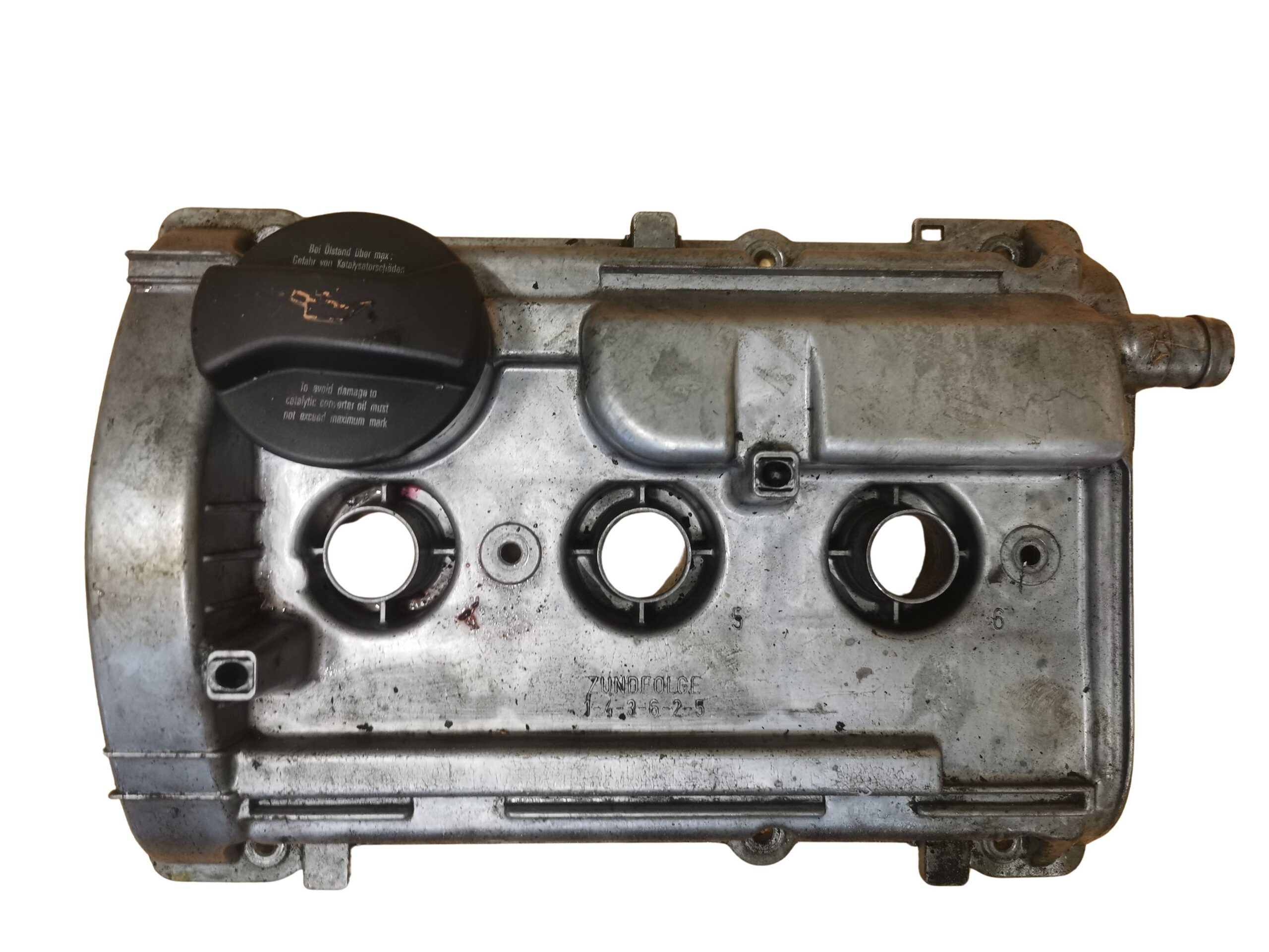 078103471R Audi A4 B6 / A6 4B / A8 D2 / VW Passat 2,4 2,8 V6 30V Ventildeckel links Zylinderkopfhaube – Bild 2