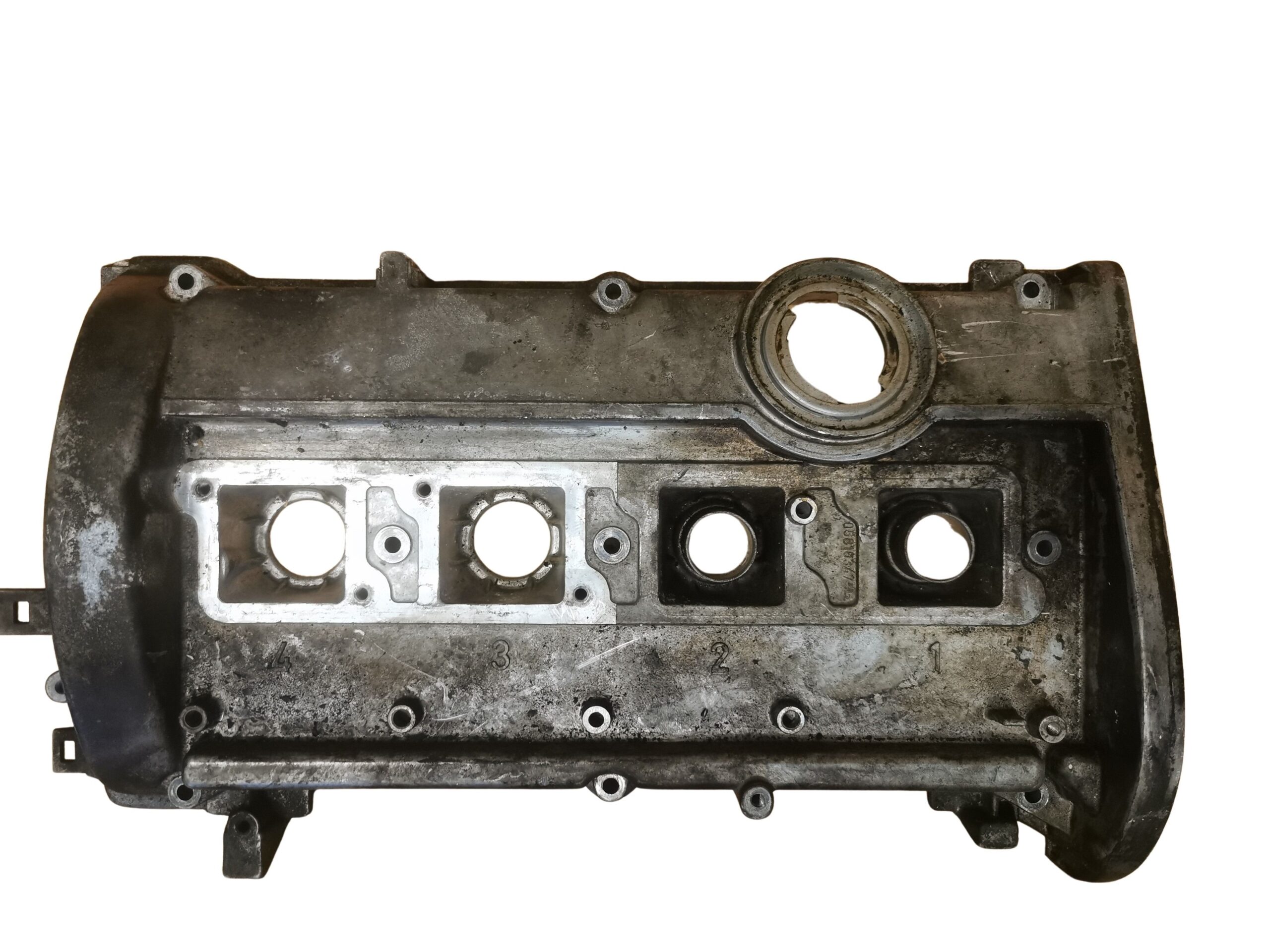 058103475G Audi A4 B5 80 B4 Cabrio 1.8 20V ADR Motor Ventildeckel Zylinderkopfhaube – Bild 2