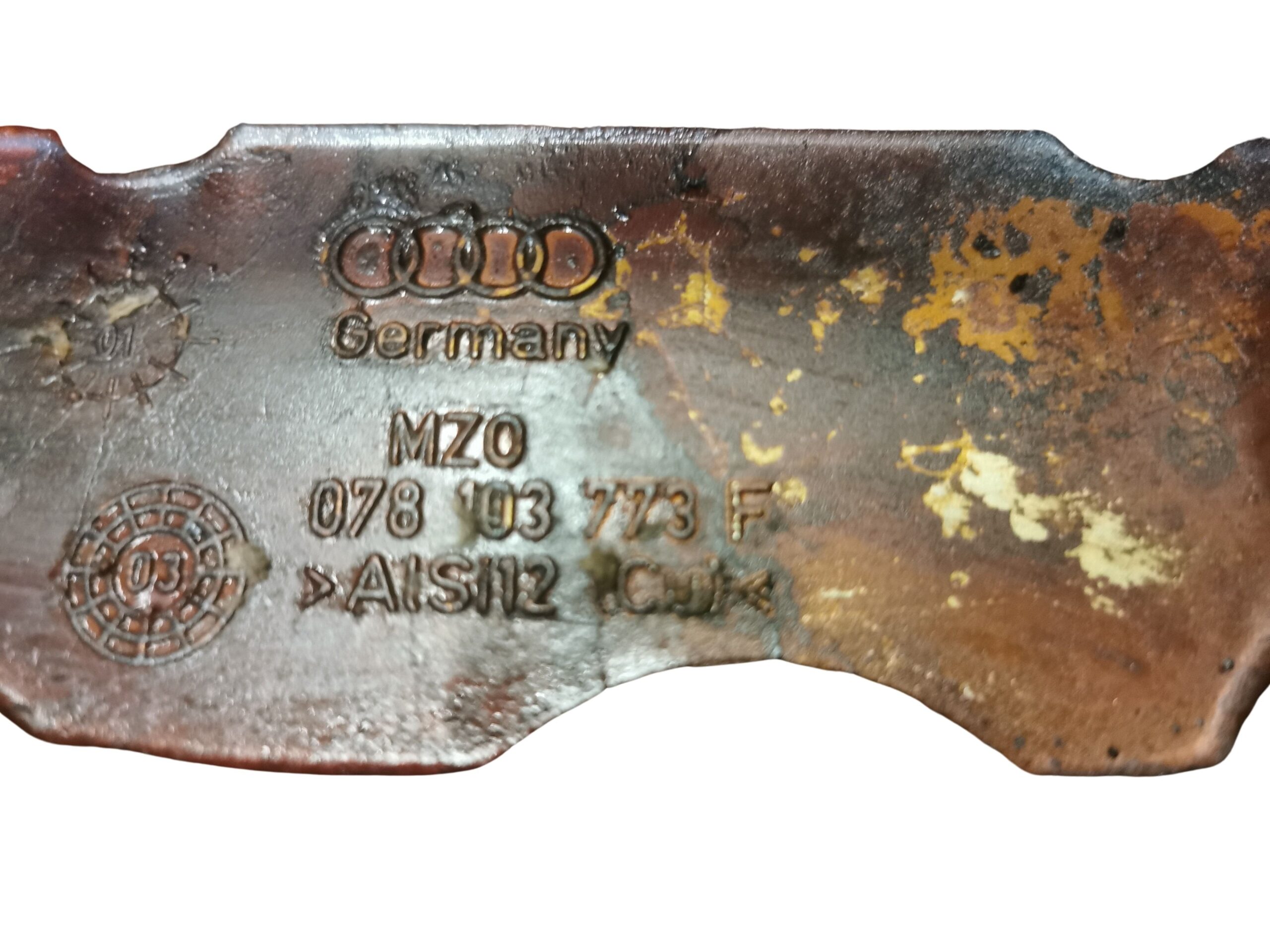 078103773F Audi A4 S4 RS4 B5 / A4 8E B6 / A6 4B / A8 D2 V6 Entlüftung Zylinderblock – Bild 5