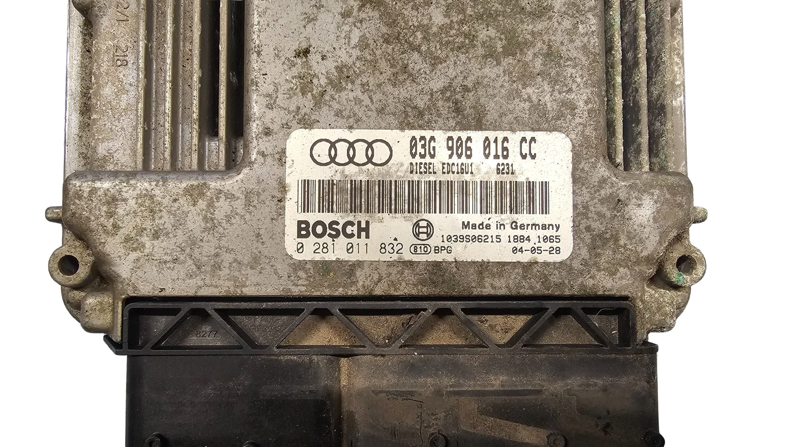 03G906016CC Audi A3 1.9TDI Diesel 77Kw 105PS BKC Motorsteuergerät Steuergerät – Bild 2