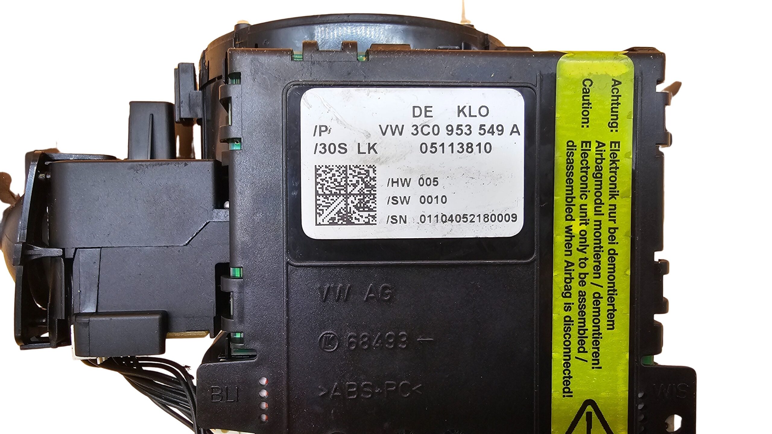 3C9953513C 3C0959653 3C9953507C 3C0953549A VW Passat 3C B6 Lenkstockschalter Kombischalter Schleifring – Bild 8