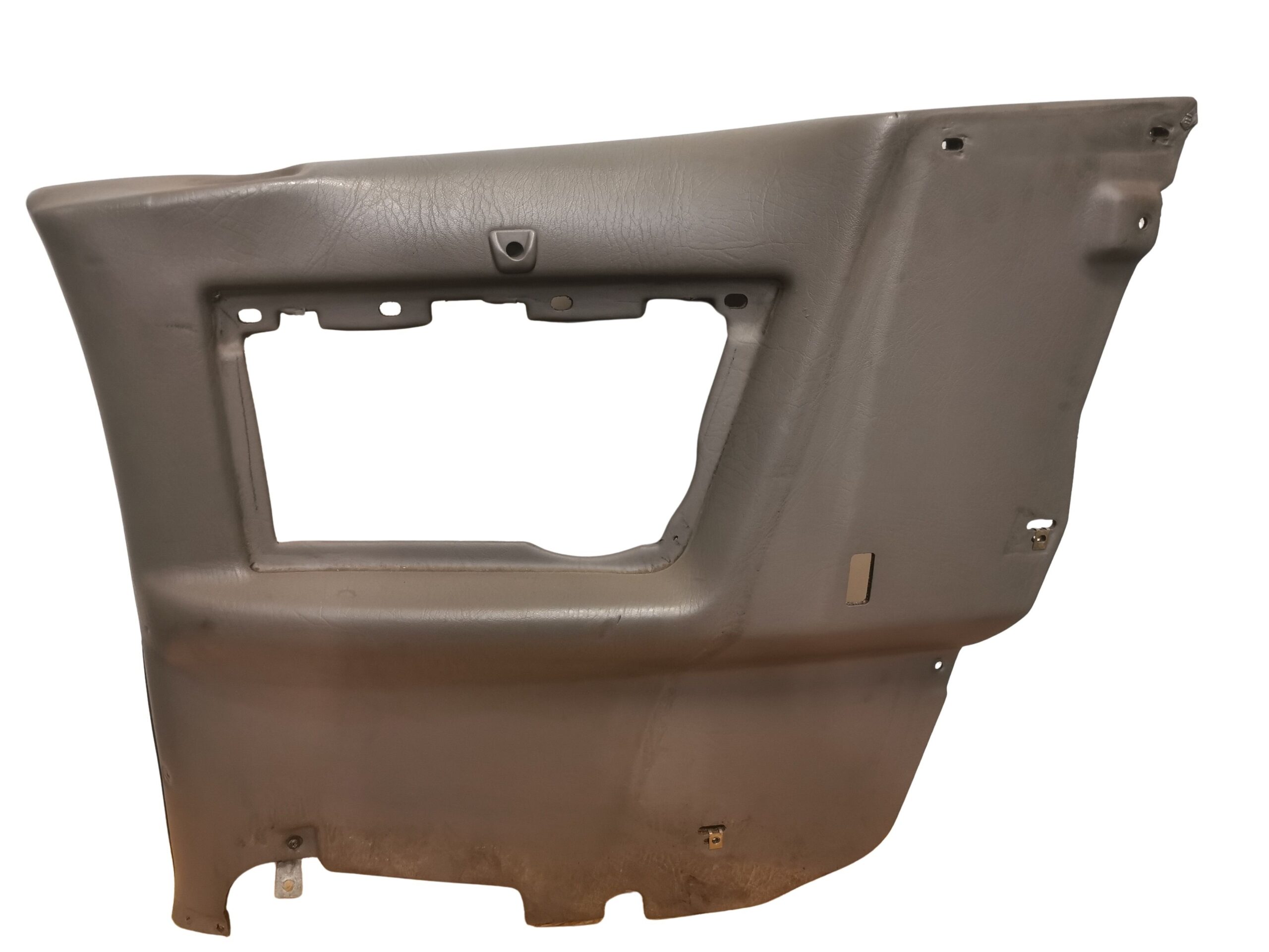 8G0867306D Audi 80 Cabrio Typ89 Seitenverkleidung hinten rechts Platin Grau ohne Windschott Halterung