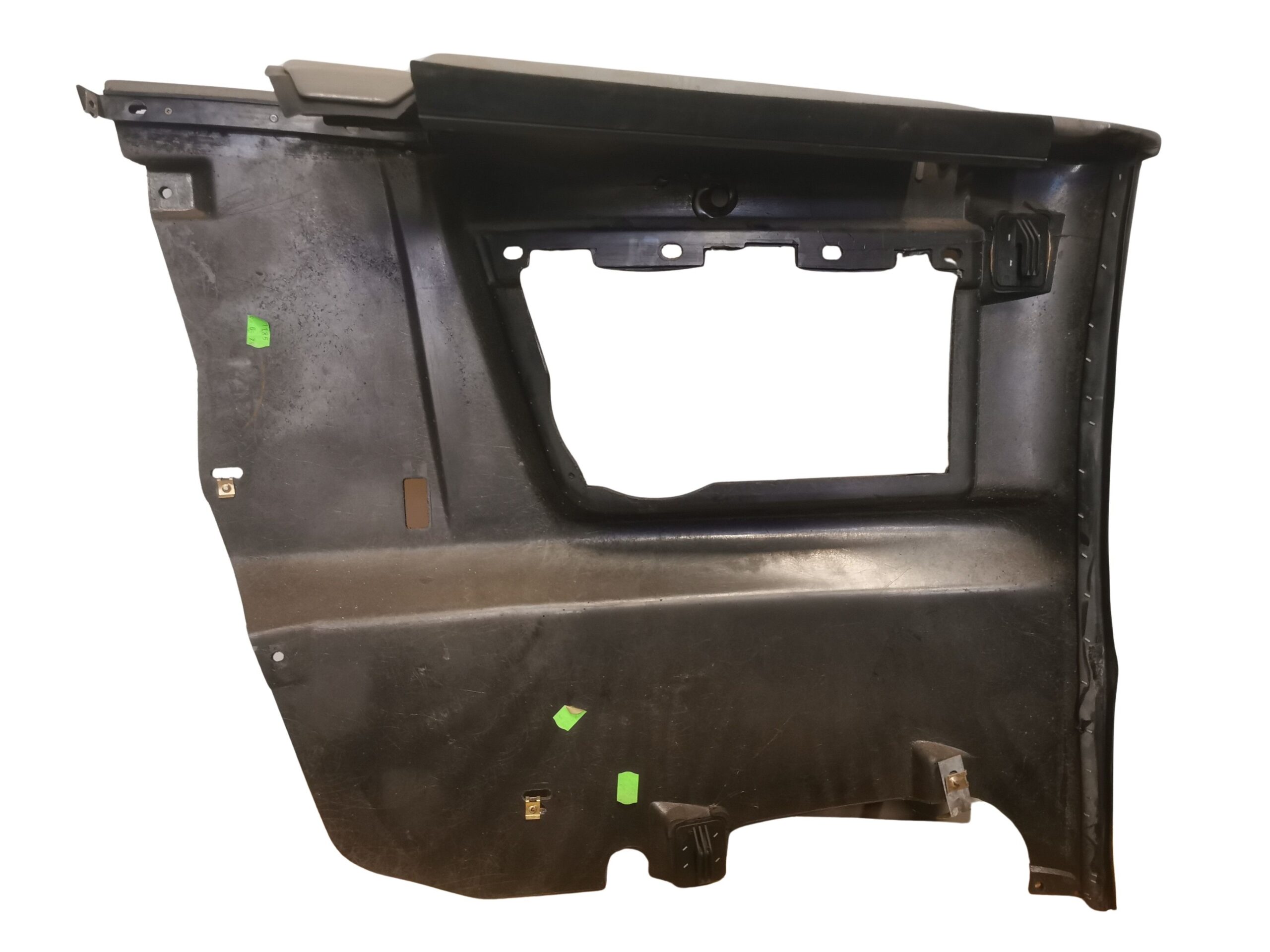 8G0867306D Audi 80 Cabrio Typ89 Seitenverkleidung hinten rechts Platin Grau ohne Windschott Halterung – Bild 3