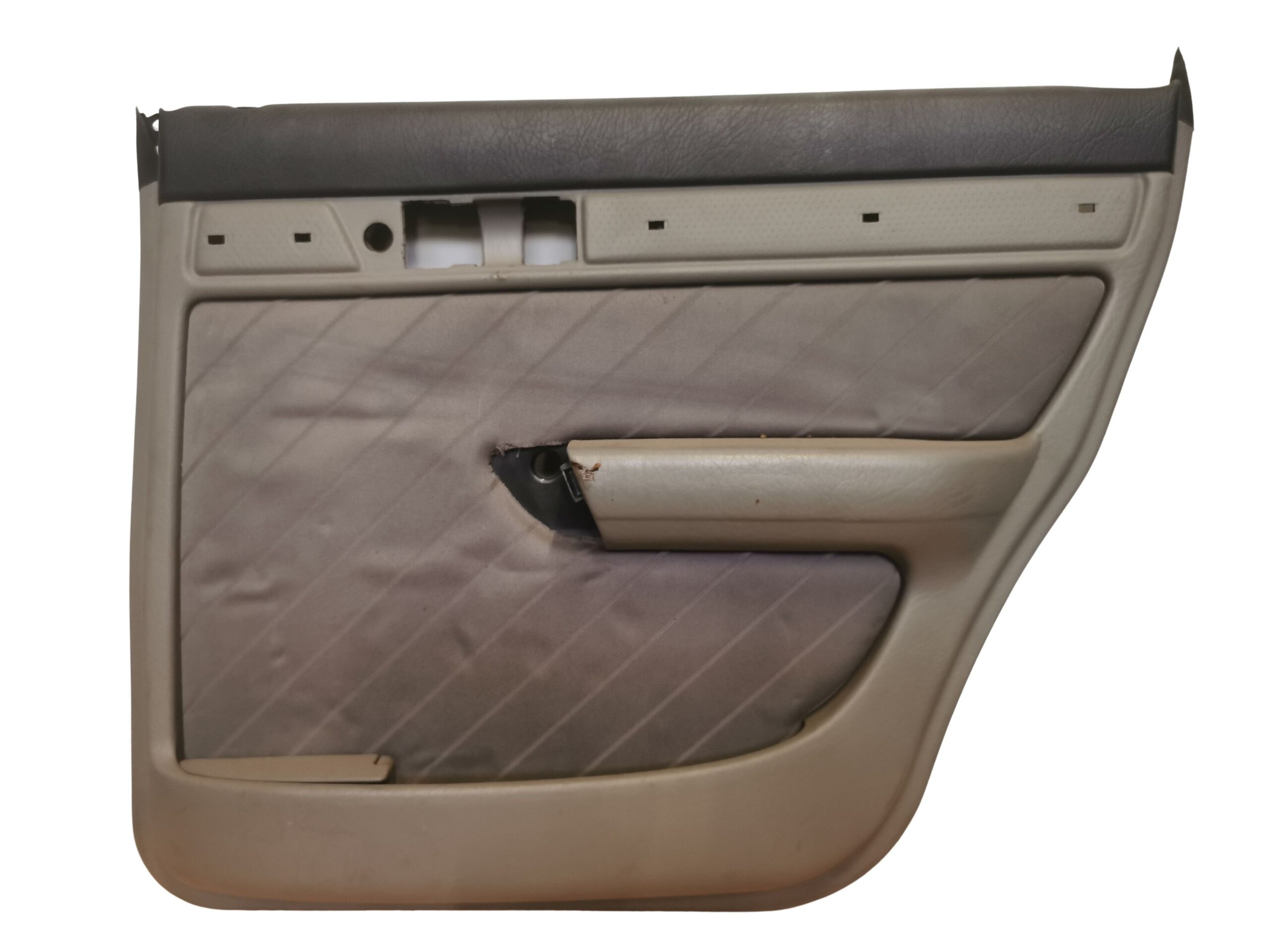 4A0867306 Audi 100 A6 S6 S6 Plus C4 Türverkleidung hinten Rechts Stoff Grau
