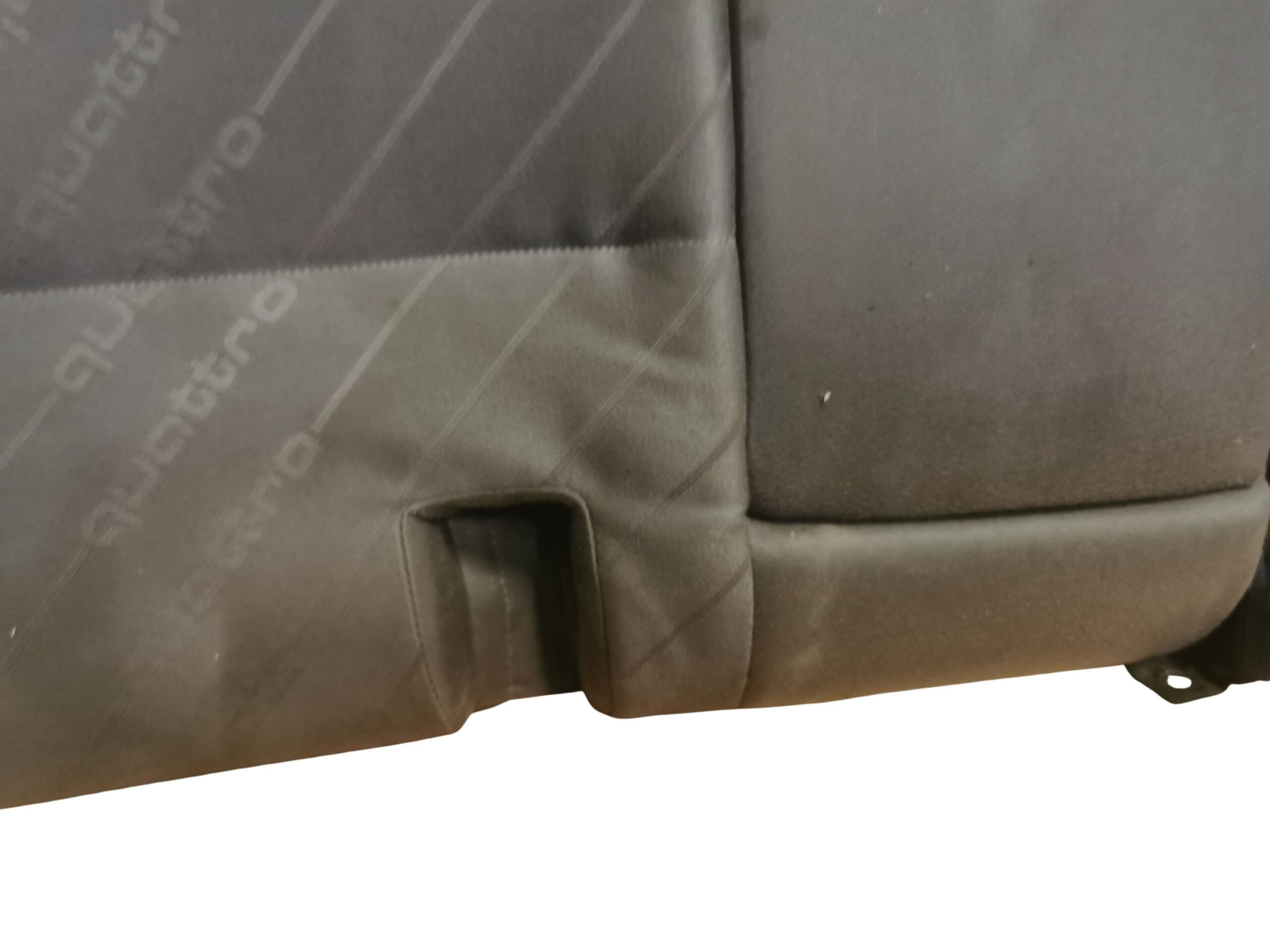 Audi 80 Quattro Typ 89 Rücksitzbank Stoff Grau Quattro – Bild 6