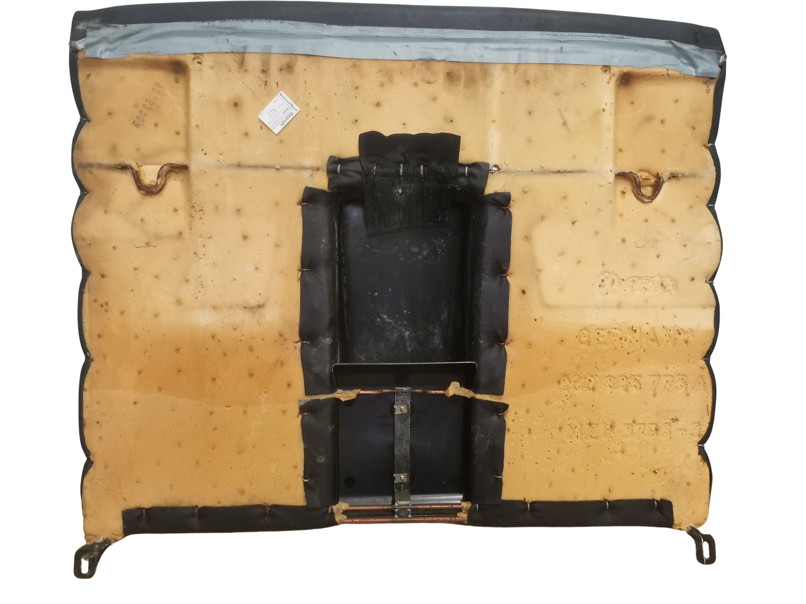 Audi 80 Cabrio Cabriolet Typ 89 Rücksitzbank Leder Schwarz – Bild 13